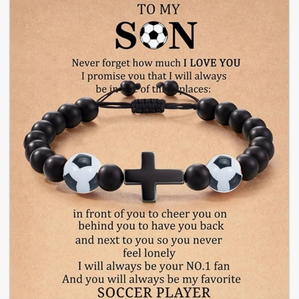 To My Son Bracelet 7
